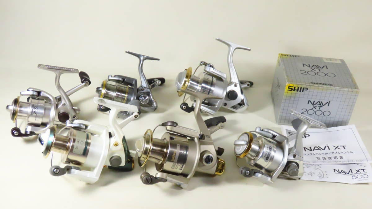 超激得，豊富な 6台セット 並品 SHIMANO シマノ バイオマスター エアノスXT ナビXT DAIWA ダイワ トーナメントEX リーガルX +9315(シマノ)｜売買されたオークション情報、yahooの商品情報をアーカイブ公開 - オークフ シマノ