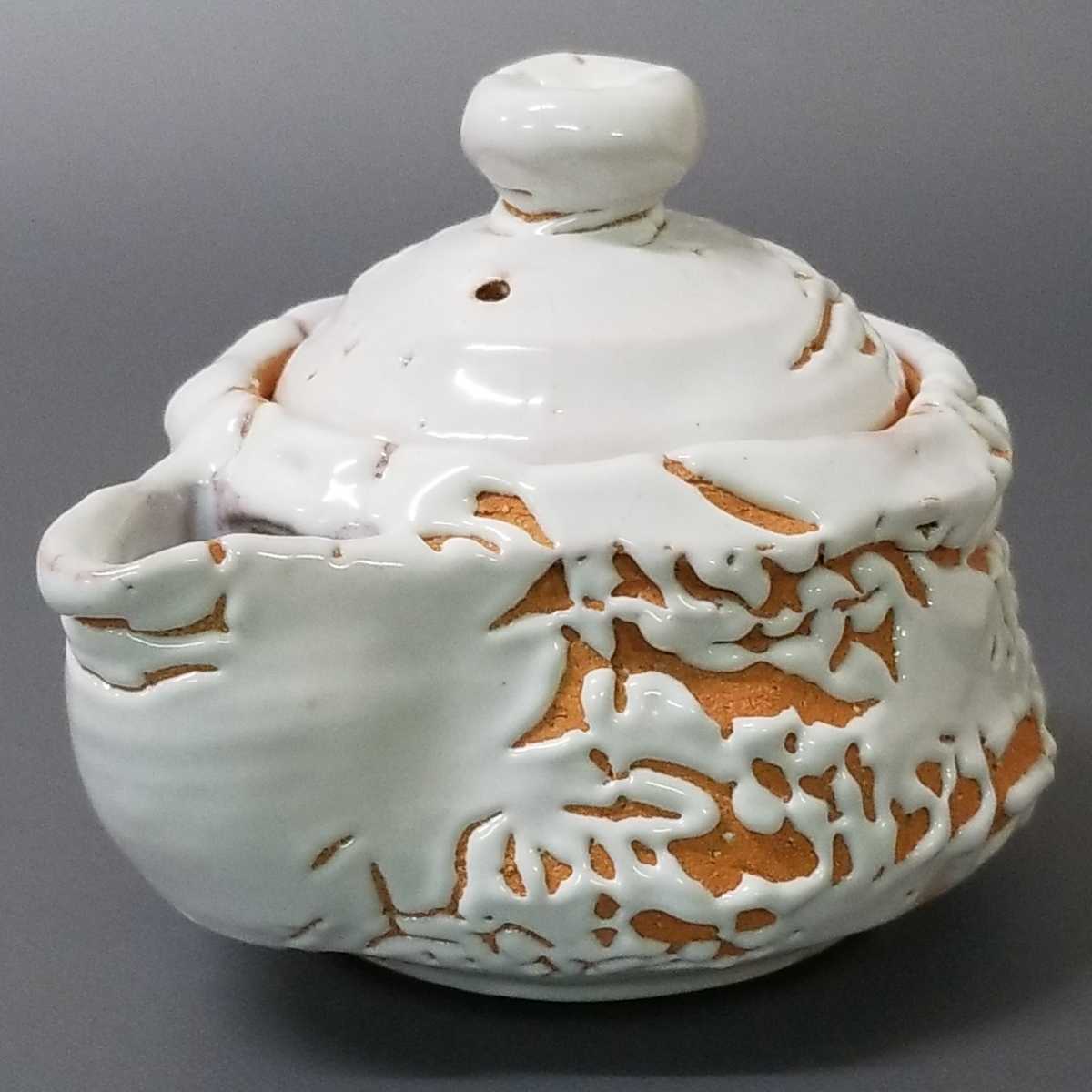 伝29)萩焼 佐々木建 煎茶道具 宝瓶 煎茶器 未使用新品 同梱歓迎