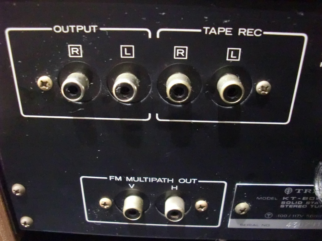 TRIO AM/FMステレオチューナー KT-8001 整備済 TRIO（トリオ） KT-8001