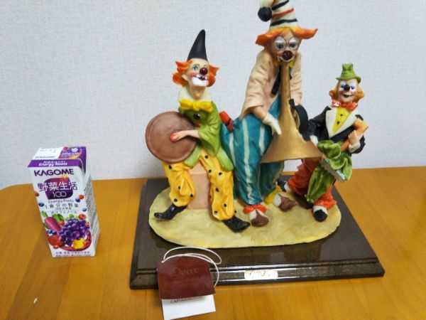 ピエロ メルカリ ヴィンテージ✴︎ピエロの置物✴︎イタリア✴︎ 置物 