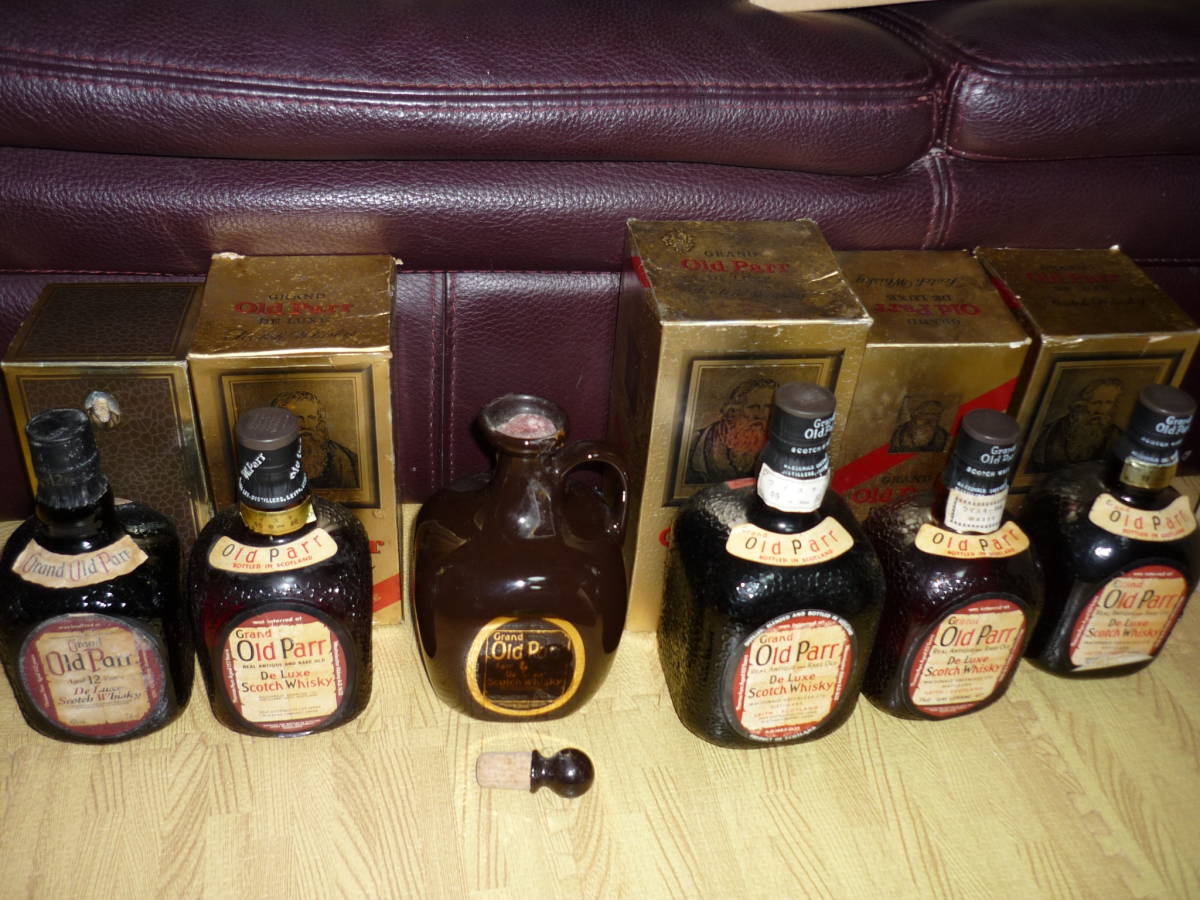 爆買い，新品 古酒 グランドオールドパー 12年 キングサイズ１１４０ｍｌ 陶器ボトル他６本セット(スコッチ)｜売買されたオークション情報、yahooの商品情報をアーカイブ公開 - オークファン スコッチ