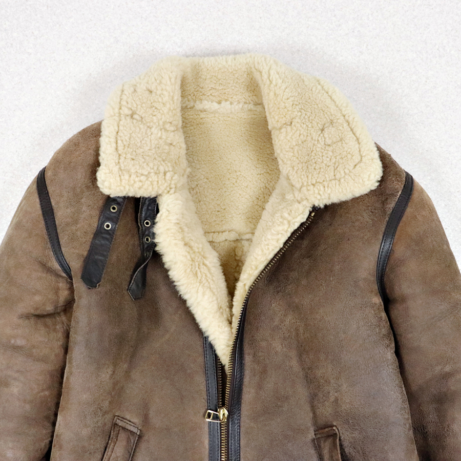 参考価格￥110，000- 美品 U.S.ARMY AIR FORCE TYPE B-3 羊革 シープ 