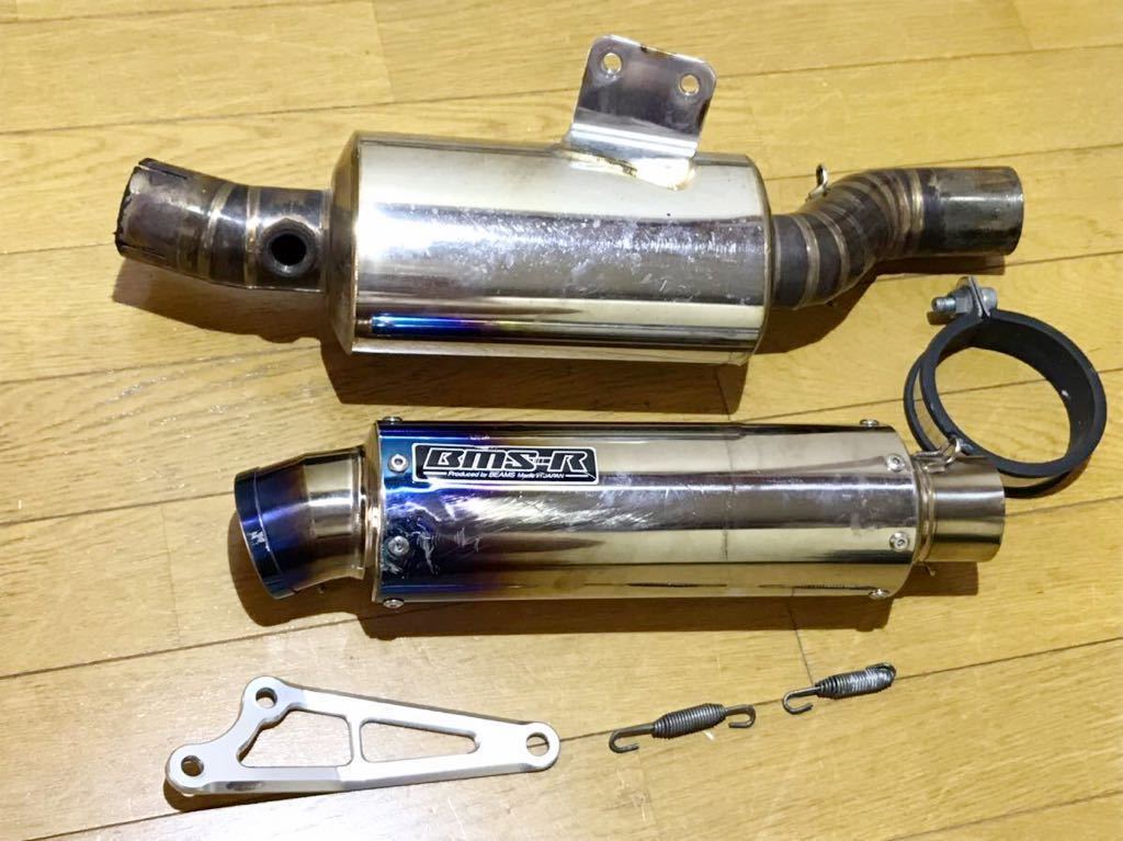 売切！ ニンジャ400 NINJA400R 車検対応 JMCA マフラー ビームス BEAMS BMS-R ER400B ER-4N ER-6N ER-6F EX400E スリップオンで取付簡単！