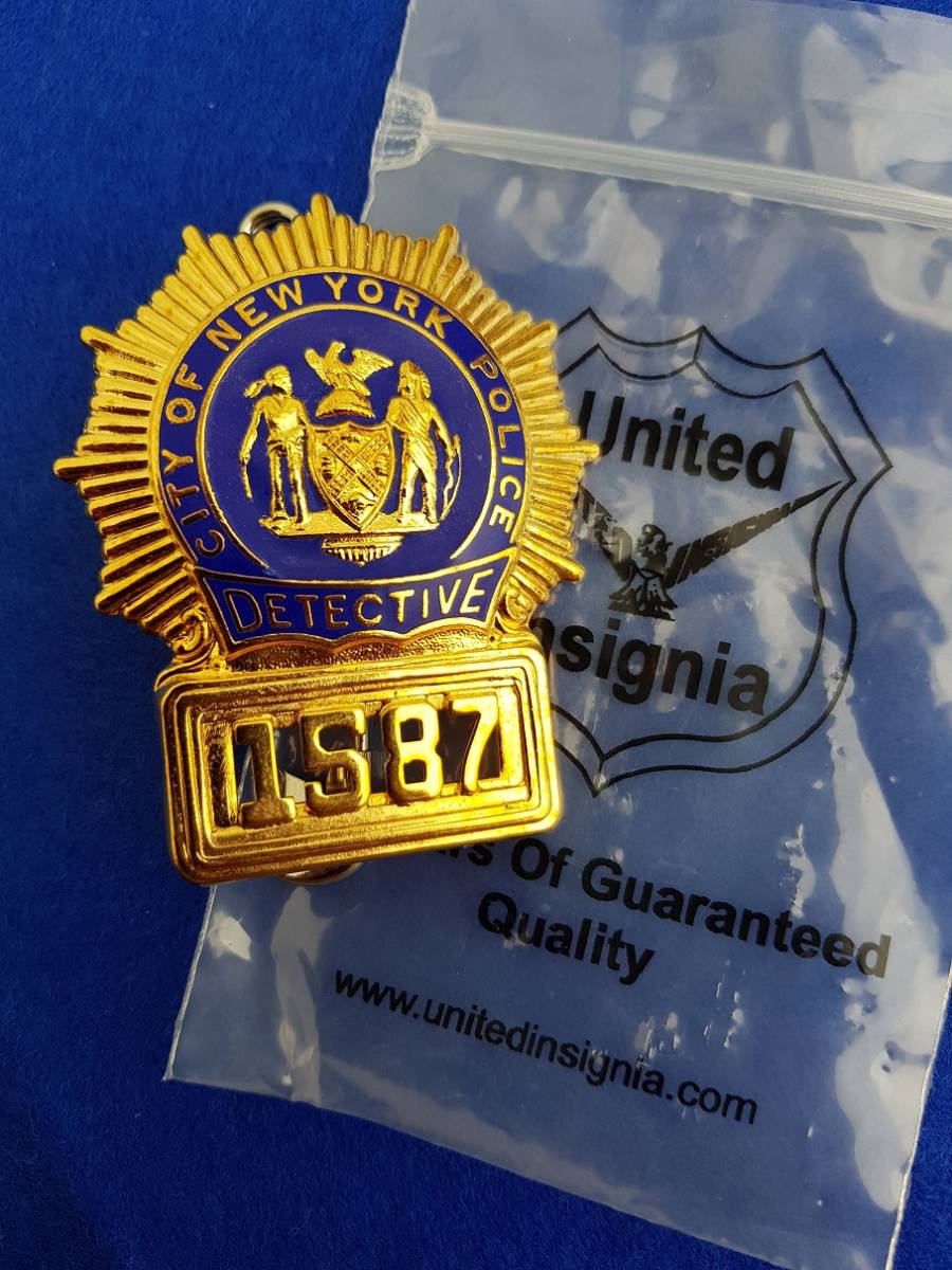 NYPD ニューヨーク市警察 ポリスバッジの人気 Nypd badge - Etsy 日本
