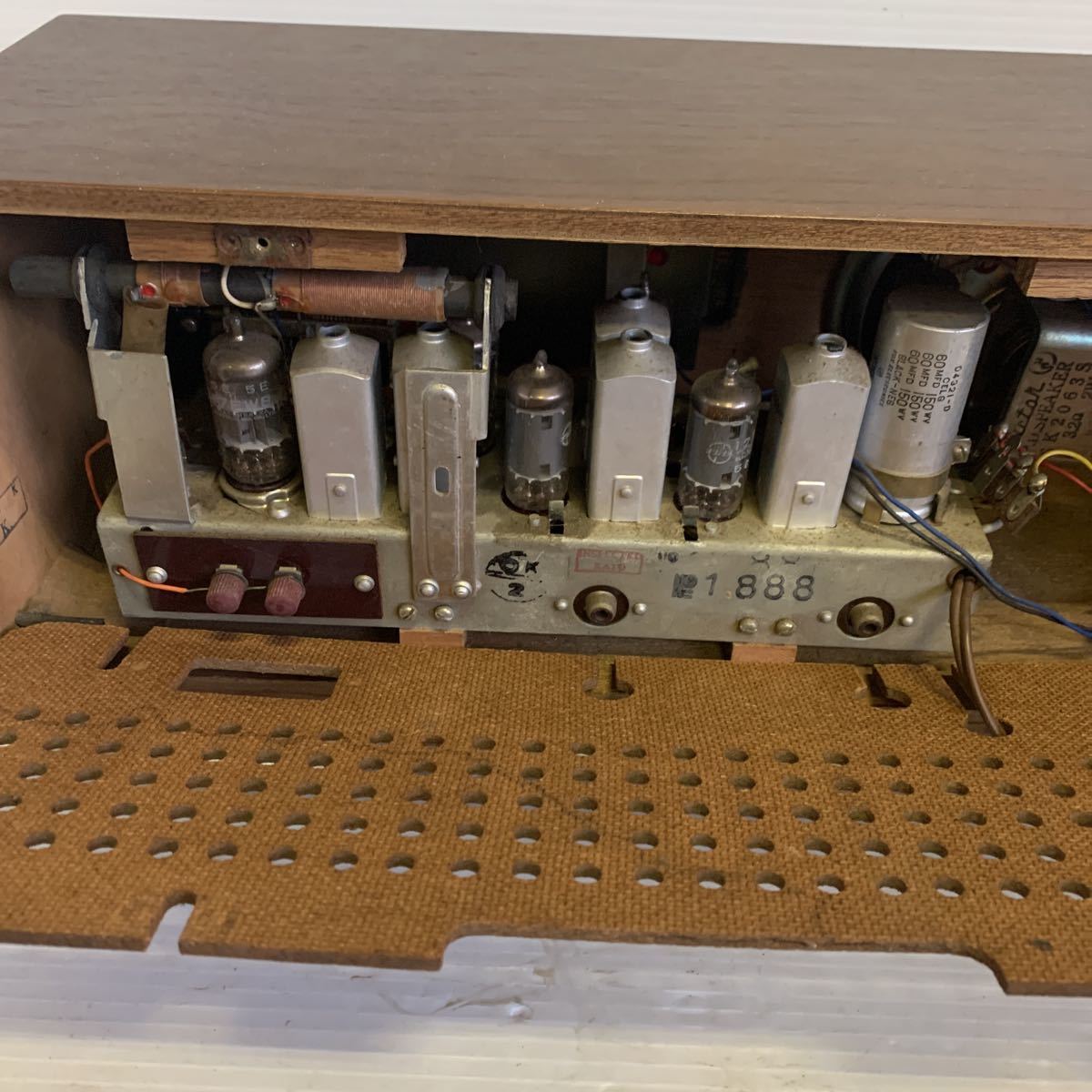 ジャンク品！真空管ラジオ 昭和レトロ ビクター VICTOR RADIO F-221