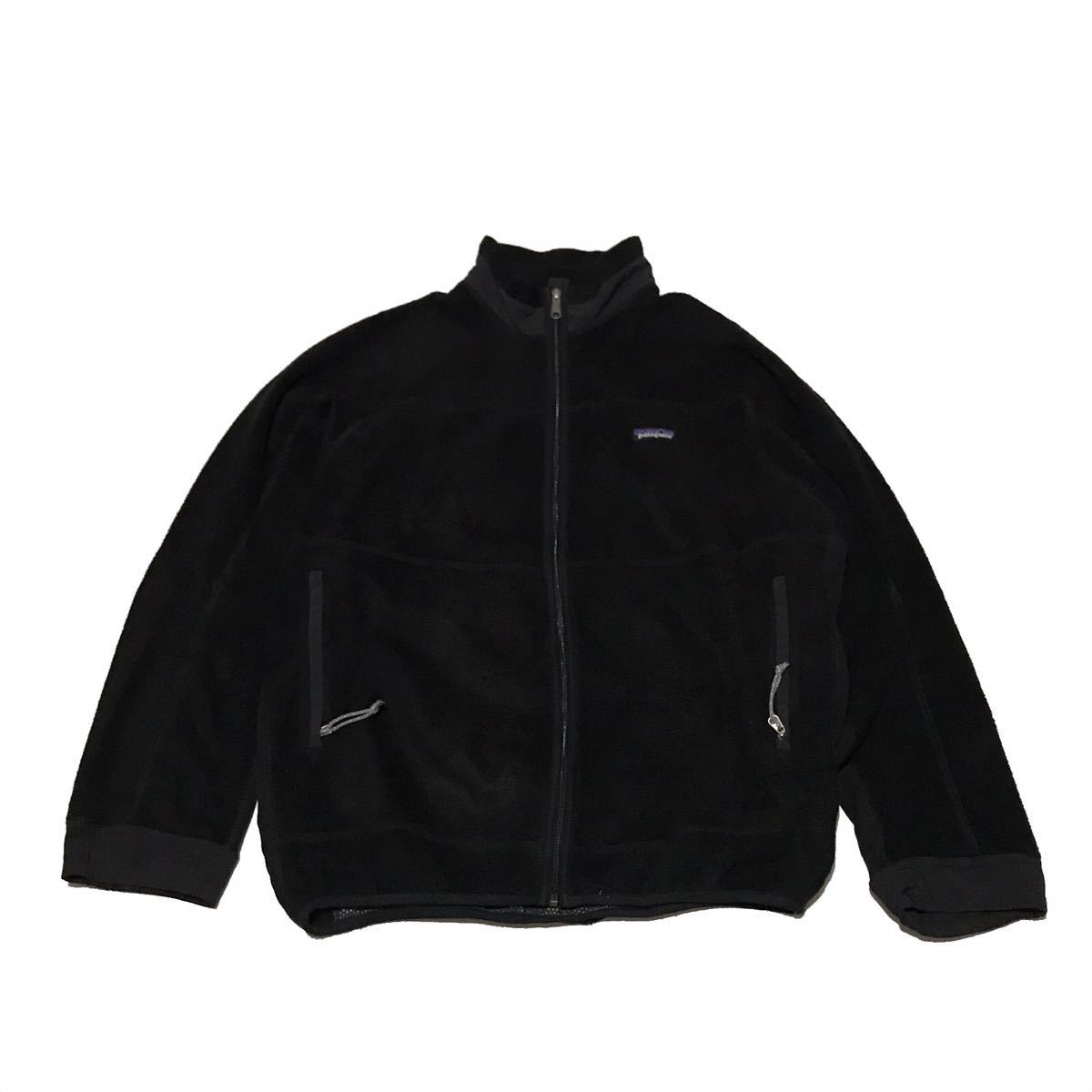  USA製 90's patagonia パタゴニア フリース ジャケット ブラック 古着 vintage ヴィンテージ サイズXL(XLサイズ以上)｜売買されたオークション情報、yahooの商品情報をアーカイブ公開 - オークファ 男性用