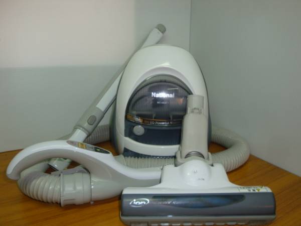 紙パック式掃除機【ナショナル、MC-L60JE3-H、2006年製】 2007年製 ナショナル 掃除機 紙パック MC－L60JE3－H