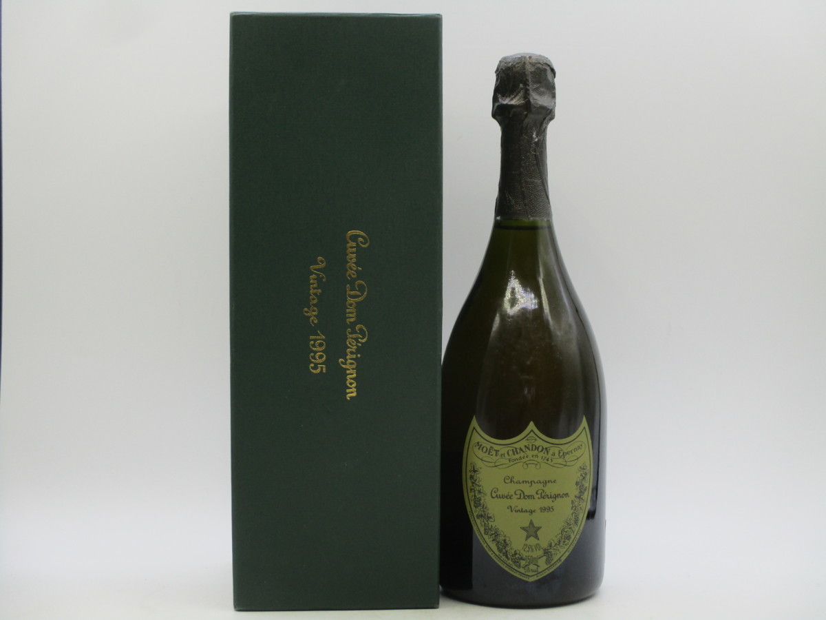 同梱OK商品】Dom Perignon 1995 ドンペリニヨン シャンパン 箱入 未