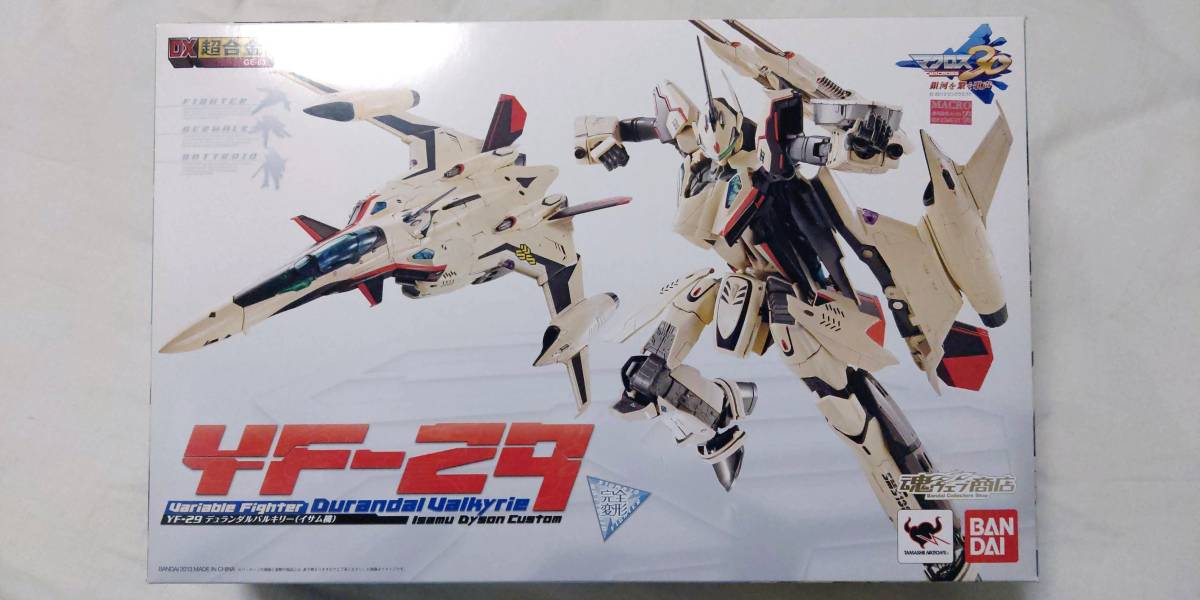 赤字超特価，送料無料 DX超合金 マクロスF YF-29 デュランダルバルキリー イサム機 開封済み(マクロスF)｜売買されたオークション情報、yahooの商品情報をアーカイブ公開 - オークファン マクロスF