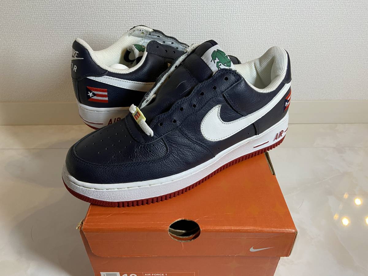 激レア！ 訳あり商品！NIKE AIR FORCE1LOW “PUERTO RICO 3” US10.0 