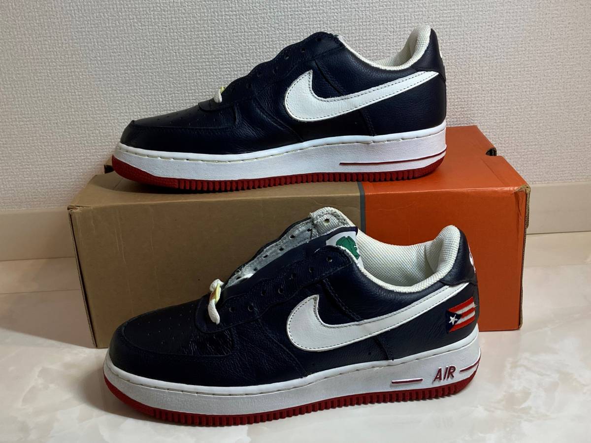 激レア！ 訳あり商品！NIKE AIR FORCE1LOW “PUERTO RICO 3” US10.0 