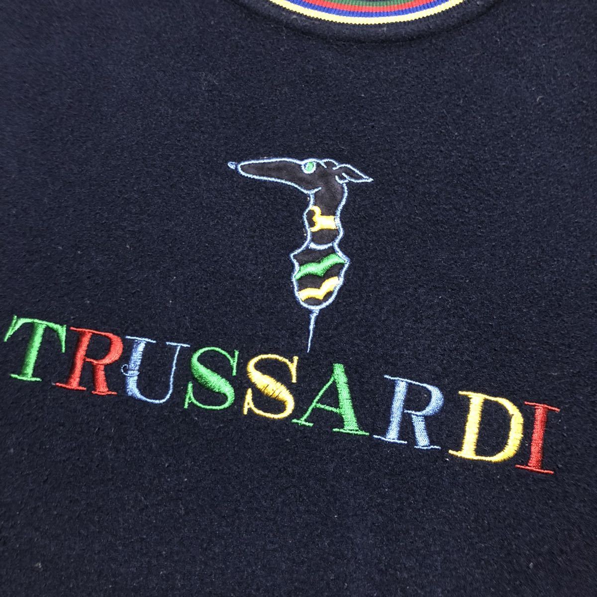 中古TRUSSARDI トラサルディ 90\u0027s テーパード デニム Trussardi 