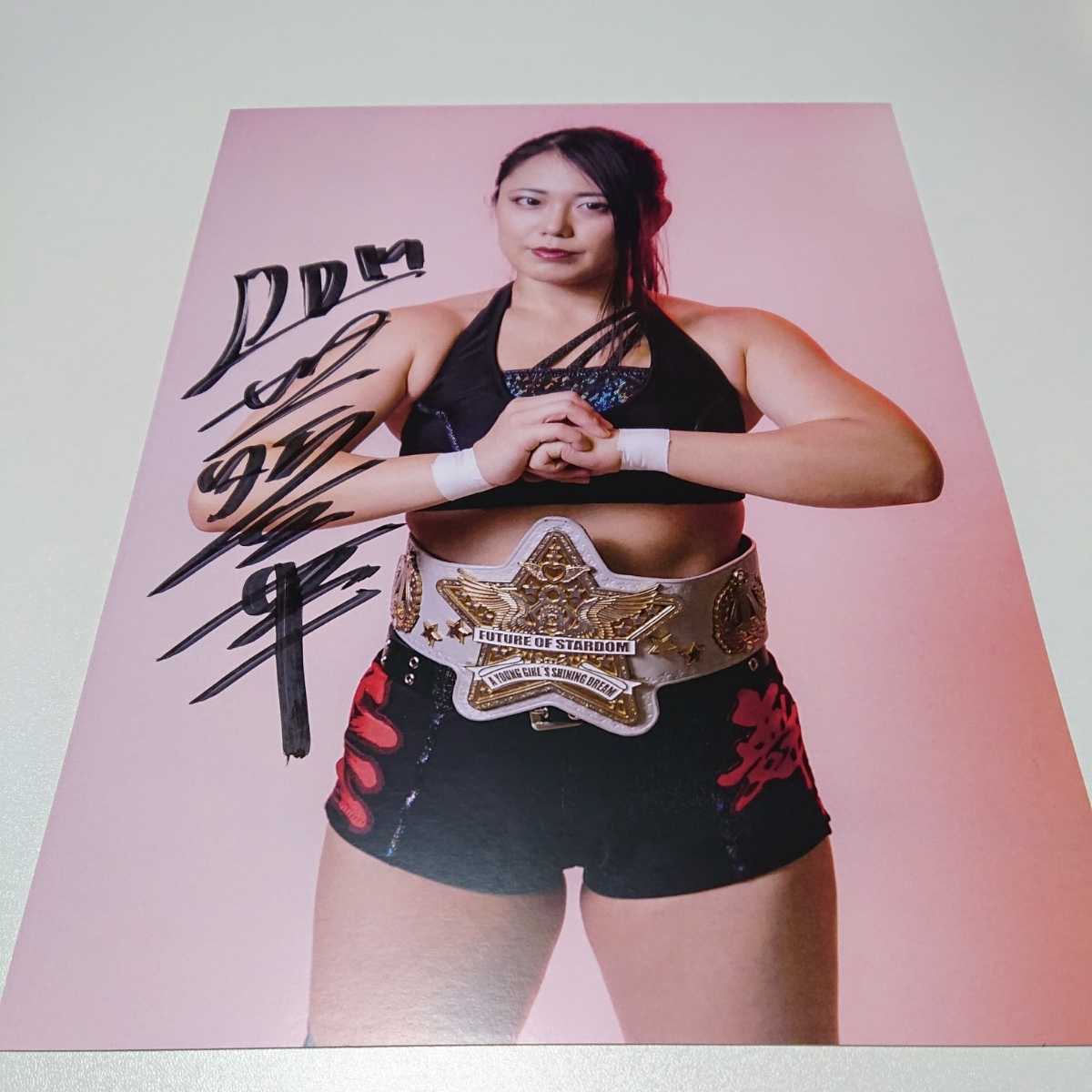 人気定番，限定セール 直筆サイン入りポートレート スターダム 舞華① 女子プロレス(サイン)｜売買されたオークション情報、yahooの商品情報をアーカイブ公開 - オークファン サイン