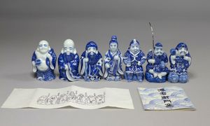 【貴重】古美術【館林源右衛門】(染付 花瓶) 共箱有り『時代物 極上品 初だし』 貴重】古美術【館林源右衛門】(染付 花瓶) 共箱有り『時代物 極上品 初