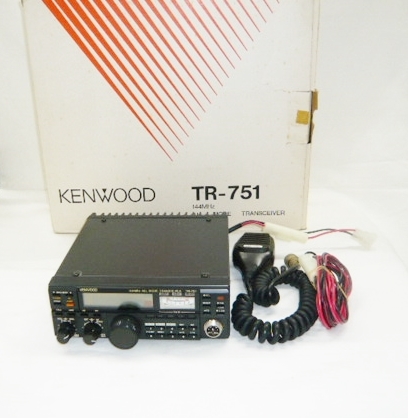 通電確認》TR-751 ケンウッド 144mhz トランシーバー ICOM アイコム 144MHz