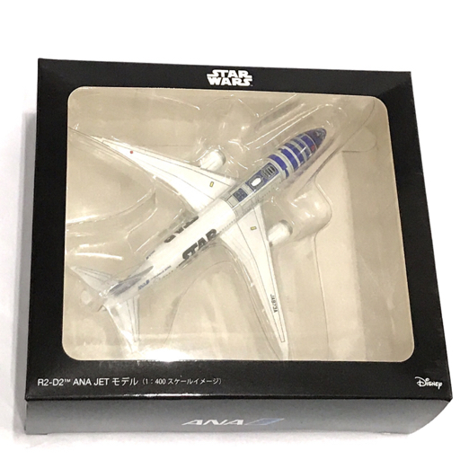 ディズニー スターウォーズ R2-D2 ANA JET モデル 1/400 飛行機 模型 