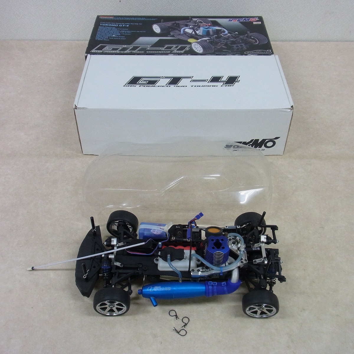 ヨコモ 1/10 エンジンレス シャーシキット No.GT-4 サンワ ERG-VR等