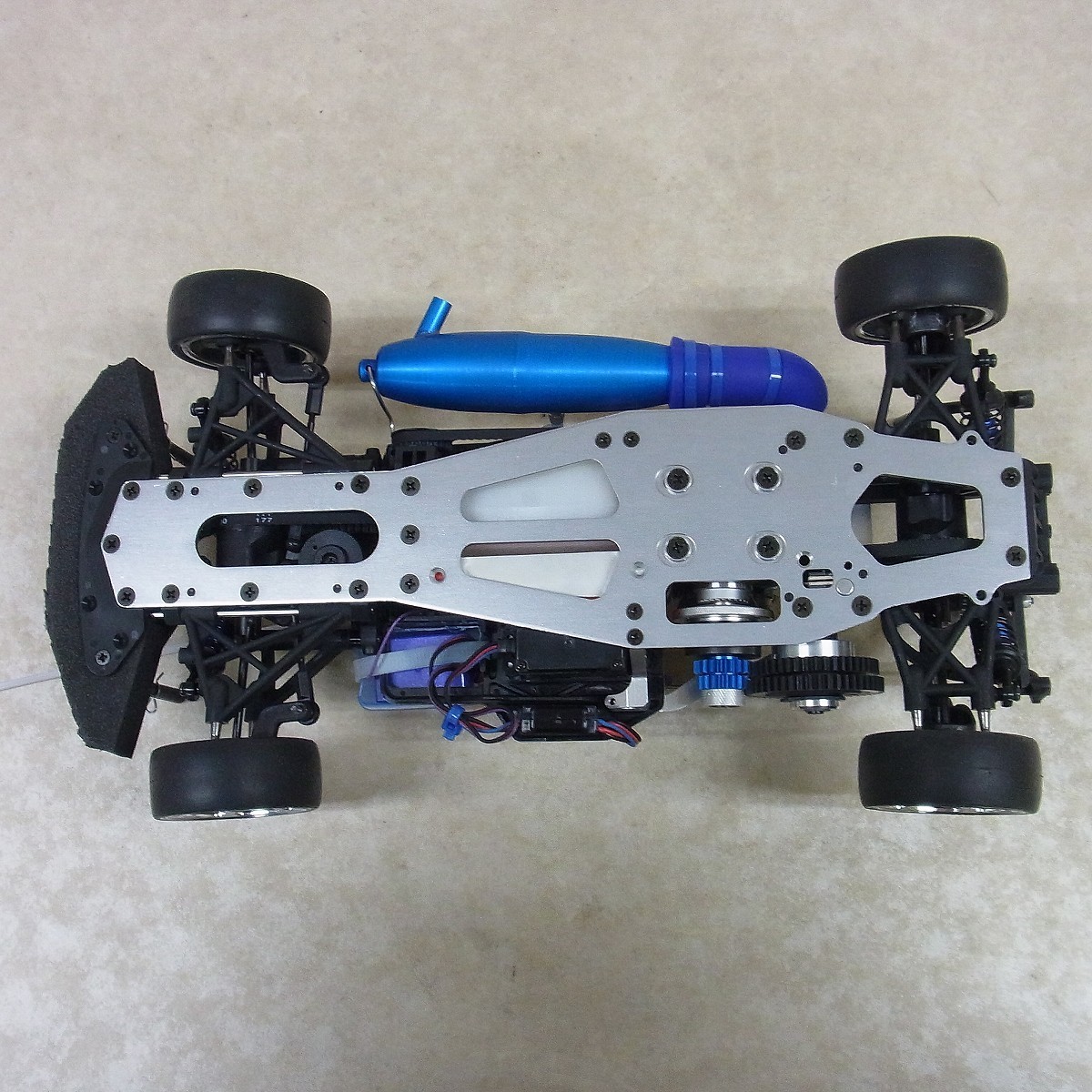 ヨコモ 1/10 エンジンレス シャーシキット No.GT-4 サンワ ERG-VR等