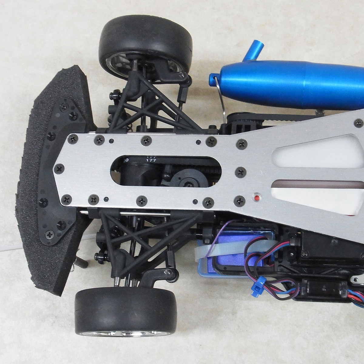 ヨコモ 1/10 エンジンレス シャーシキット No.GT-4 サンワ ERG-VR等
