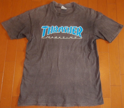  80's スラッシャー Tシャツ THRASHER zorlac powell Santa Cruz dogtown Jobless buttstain(ウエア)｜売買されたオークション情報、yahooの商品情報をアーカイブ公開 - オークファン ウエア