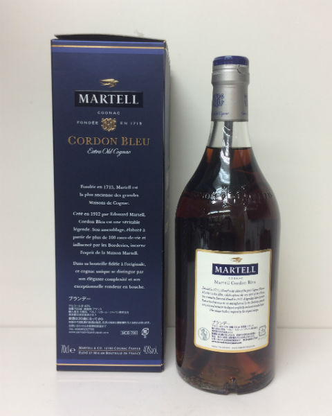 MARTELL / マーテル◆コルドンブルー◆700ml◆箱付き マーテル コルドンブルー 700ml 正規 40度 Cordon