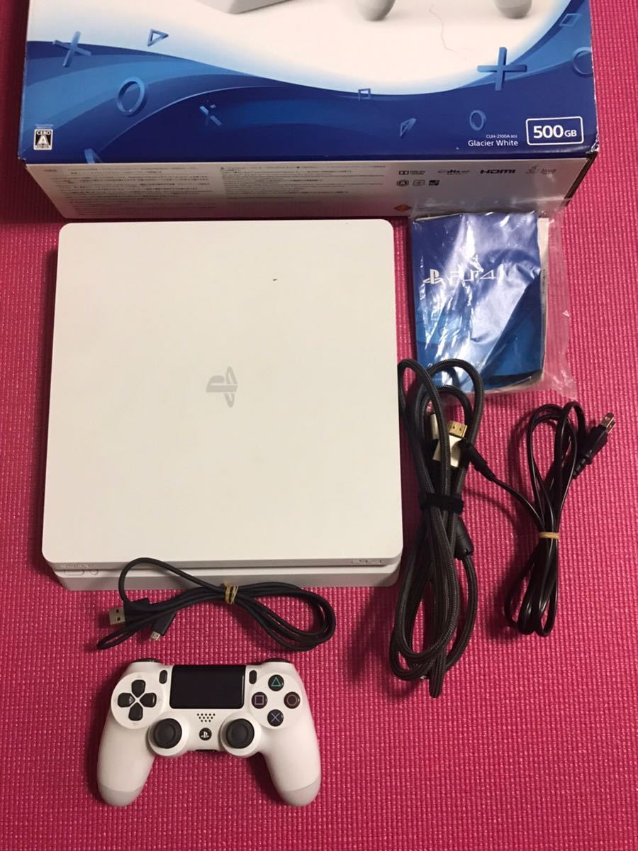 特価SALE中 中古 PS4本体 CUH-2100A 500GB グレイシャーホワイト