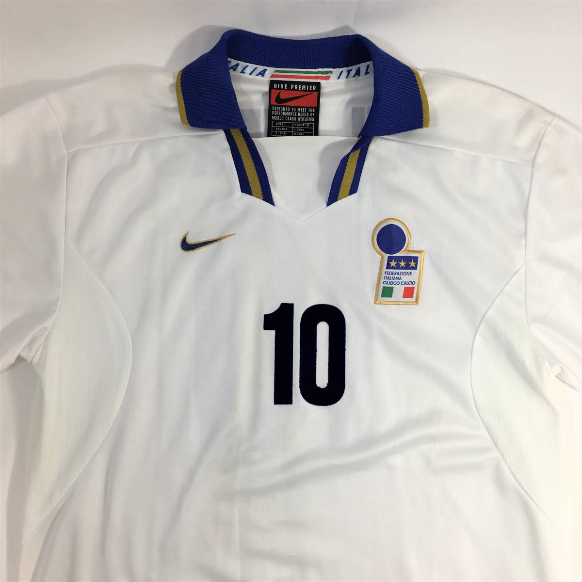 1996 1997 イタリア代表 アレッサンドロ デル ピエロ 10 アウェイ ユニフォーム ユーロ96モデル Nike Alessandro Del Piero Italy Euro イタリア 売買されたオークション情報 Yahooの商品情報をアーカイブ公開 オークファン Aucfan Com