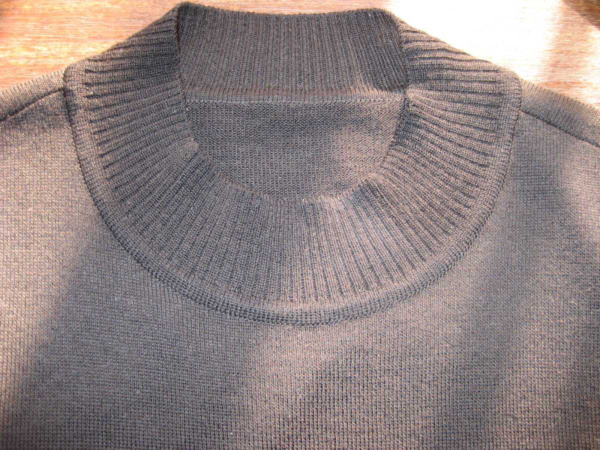♪美品 Leilian＊レリアン★薄手ニット＊ワンピース　ハイネック★黒　大きいサイズ13+　LL　 leilian - 極美品♪ネミカ ロングニットワンピース クルーネック