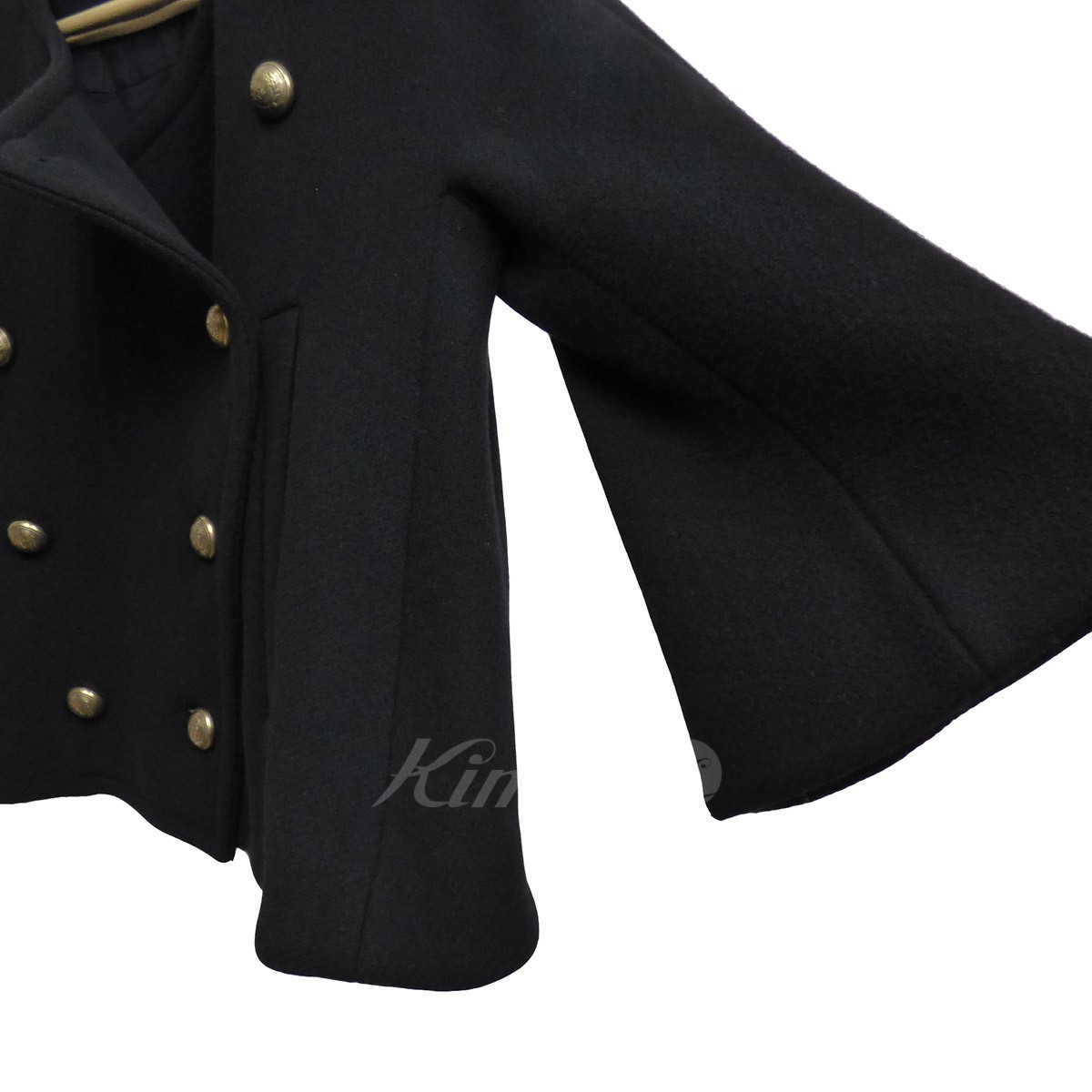 新品未使用Chloe 15AW ダブルブレストフレアショートコート  