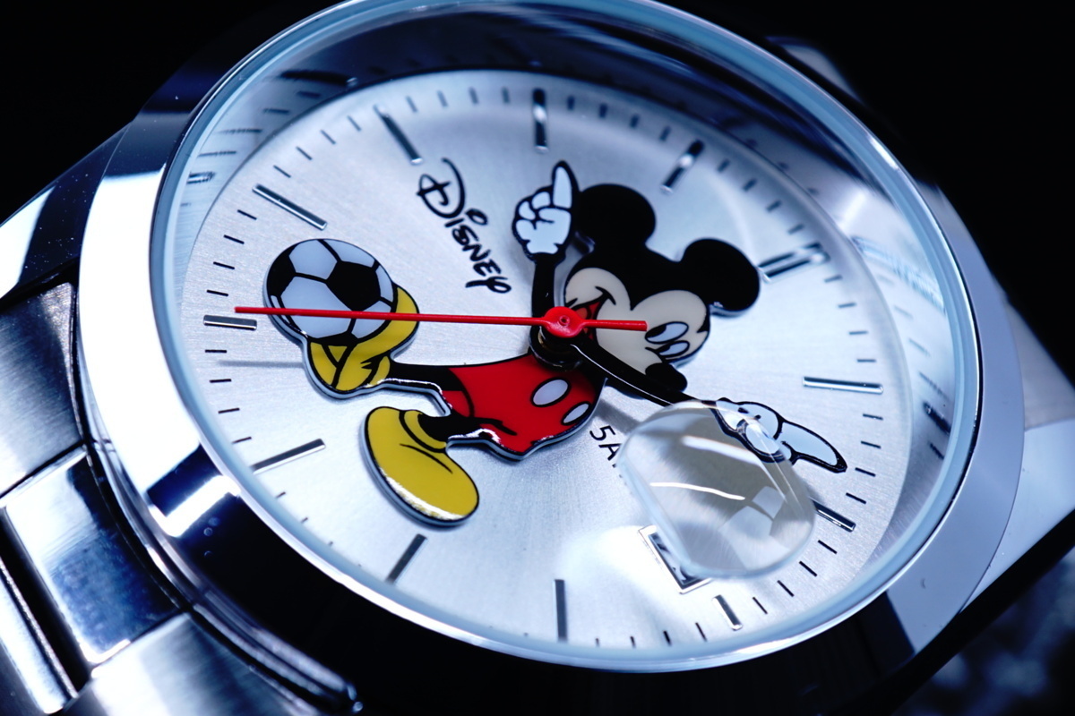 1円×2本aiko愛用Disney限定/MICKEYミッキーマウス別注コラボ時計 