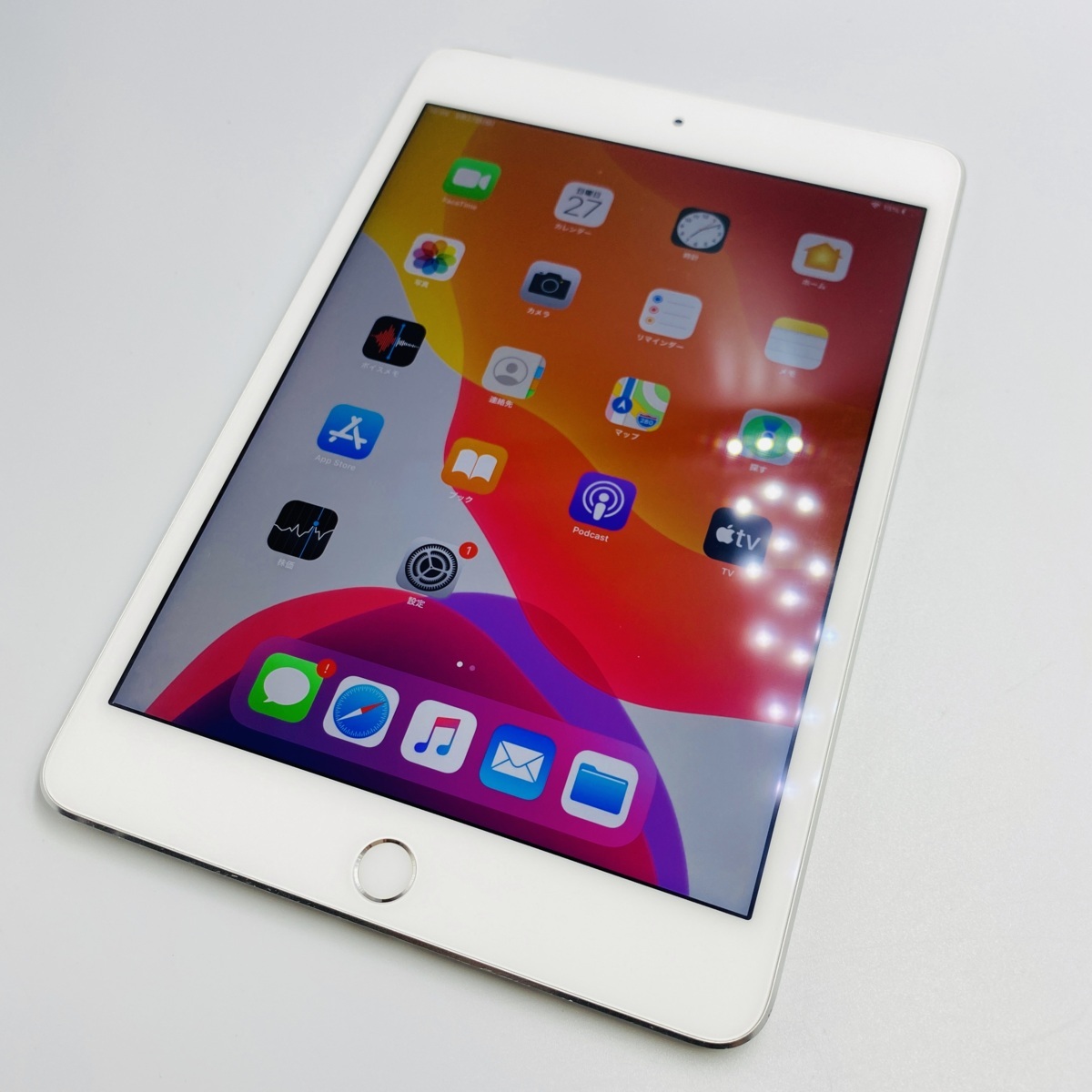 バッテリー96%】iPad mini4 128GB SIMフリー Wi-Fi Cellular セルラー