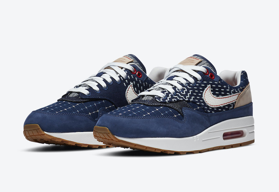 27cm DENHAM x Nike Air Max 1 CW7603-400
