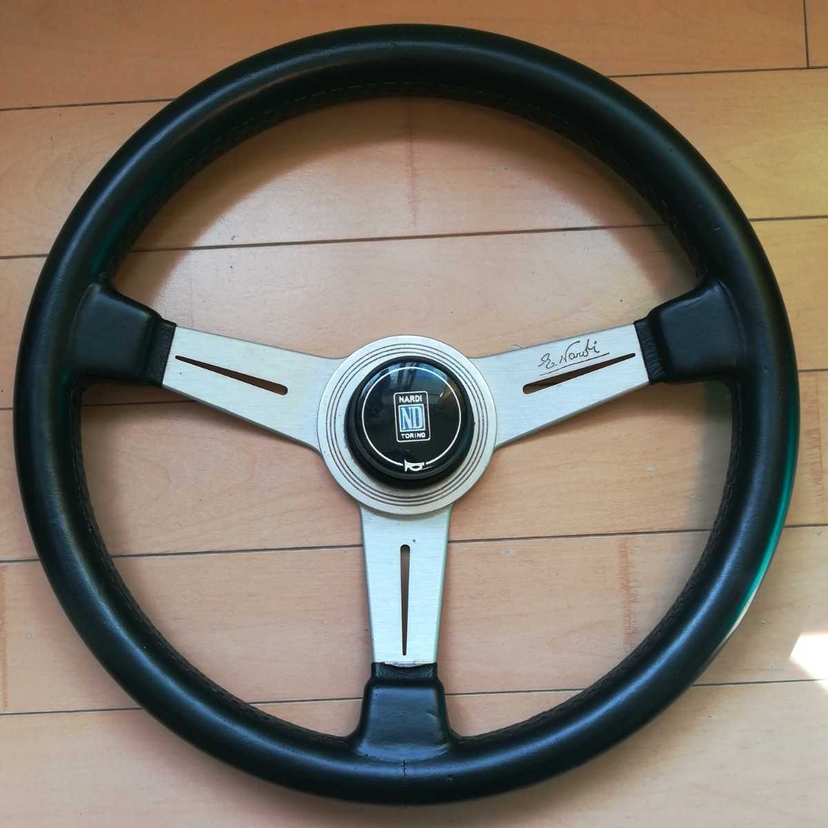 車 Nardi ウッドクラッシック3本 ステアリングホイール 36㎝