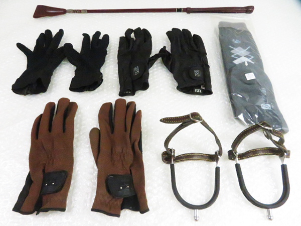【定番，安い】 HS 拍車 / rsl グローブ TDET グローブ / FLECK 短鞭 / カバロ ソックス 靴下 馬具計6点 管理乗馬0921PGG(乗馬、馬術)｜売買されたオークション情報、yahooの商品情報をアーカイブ公開 - オークファン 乗馬、馬術