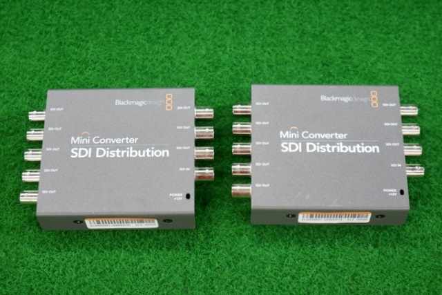 △6043 BlackmagicDesign ミニコンバーター【SDIDistribution】 ☆2台