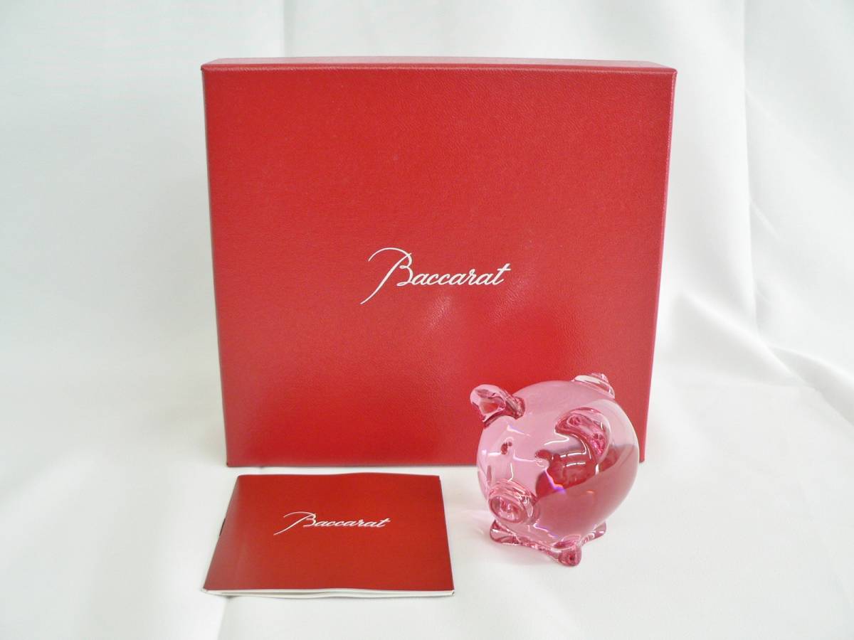 BACCARAT バカラ ブタ 豚のオブジェ クリスタル NOV215 xvpbvx 【公式