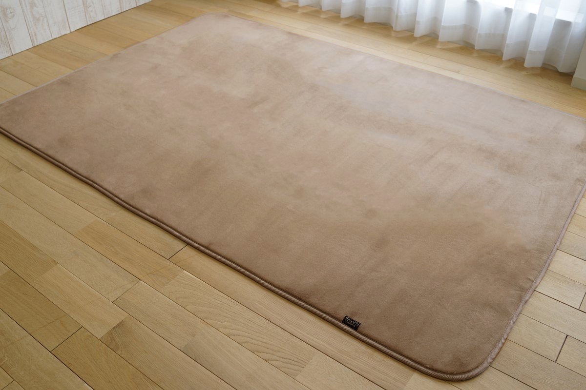  サラふわ 無地 ウォッシャブル ラグ 約190ｘ240cm 3畳ミルクココア 北欧スタイル おしゃれ シンプル かわいい カーペット(カーペット一般)｜売買されたオークション情報、yahooの商品情報をア カーペット一般