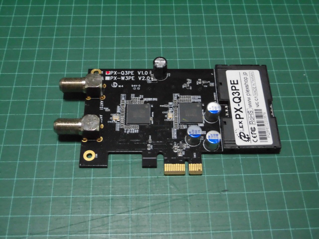 PX-Q3PE PLEX ジャンク TVチューナーカード 本体 地上デジタルBSCS