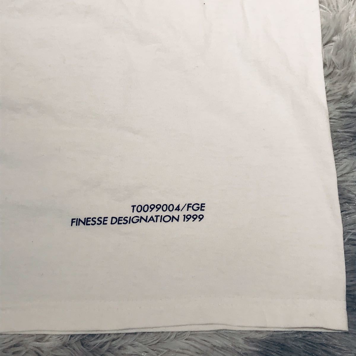 FINESSE×GOOD ENOUGH フィネス×グッドイナフ コラボT オールドプリント 