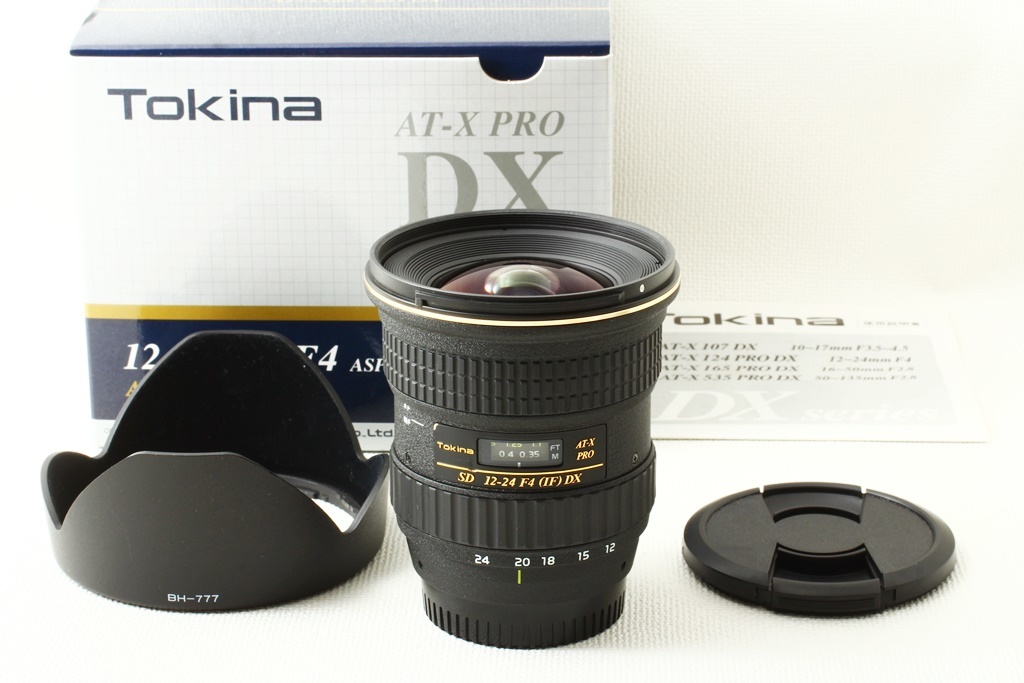 正規品は直営店 美品◇TOKINA トキナー AT-X124 PRO DX AF12-24mm F4 正規品は直営店 美品◇TOKINA トキナー AT-X124 PRO DX AF12-24mm F4