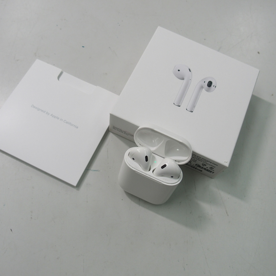 オーダー AirPods Apple ワイヤレスイヤホン エアーポッズ MMEF2J/A