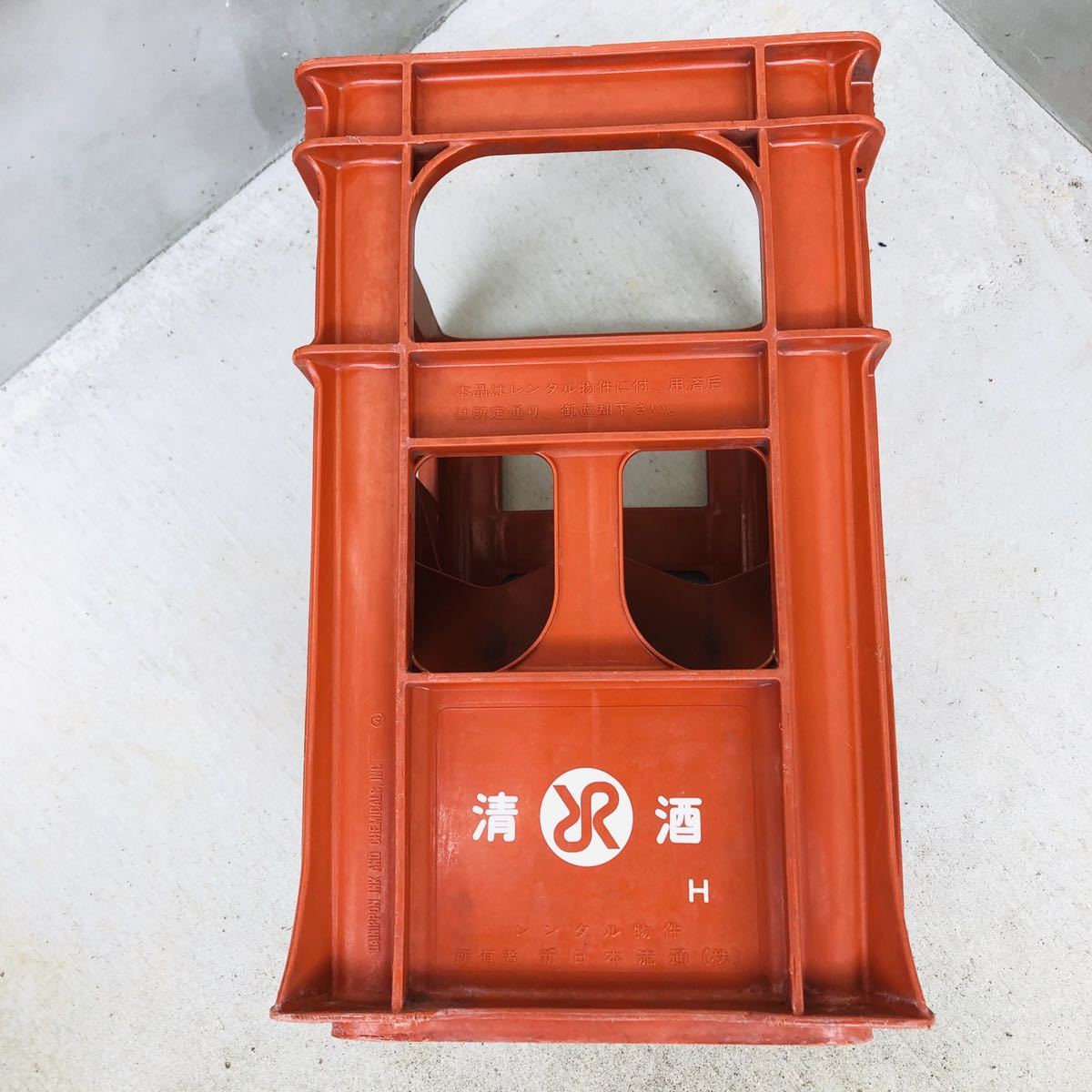 2箱セット　プラケース　空箱　空ケース　P箱　一升瓶　日本酒醤油　8本入れ_4