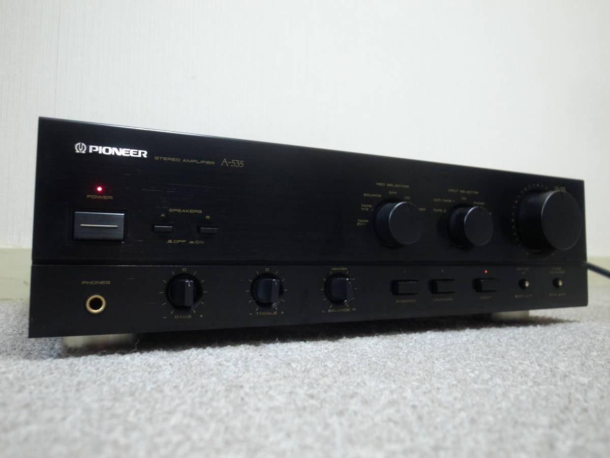 Pioneer PIONEER A-535 Plastic Audio A-535の修理・レビュー 