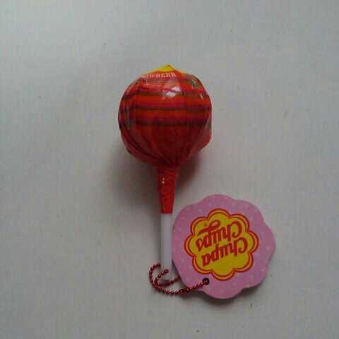 チュッパチャップス　スクイーズマスコット2 ストロベリー_2