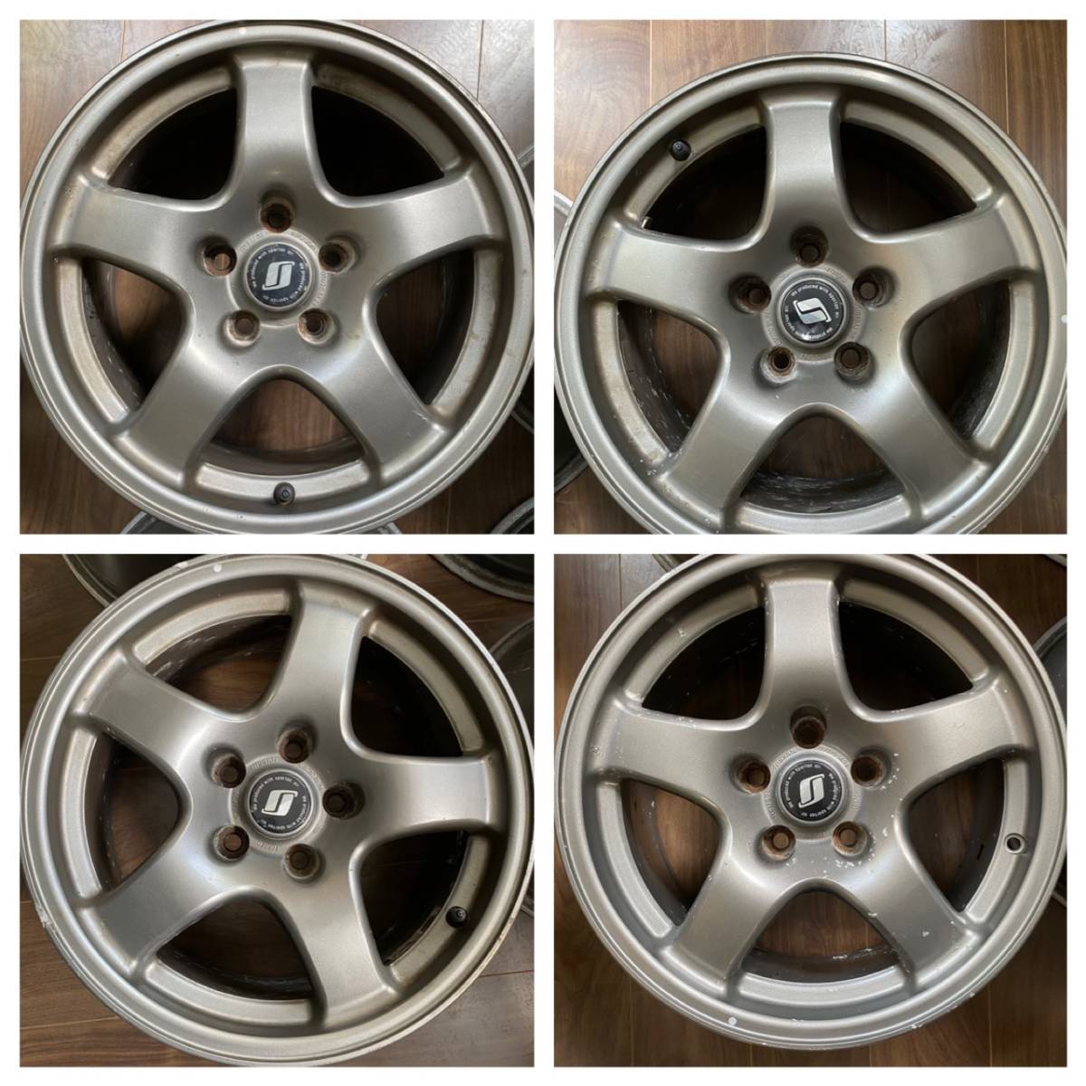 日産☆スカイラインR32 GT-R 純正ホイール4本 サイズ：16インチ