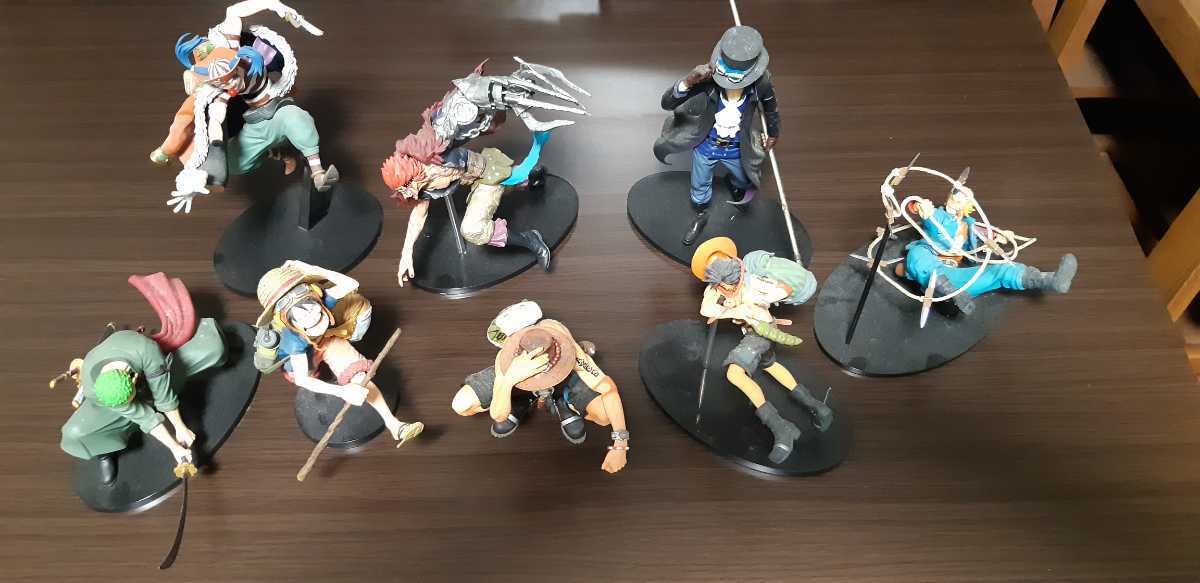 ワンピースフィギュア One Piece 造形王 ルフィ エース サボ キッド ゾロ バギー パウリー One Piece 売買されたオークション情報 Yahooの商品情報をアーカイブ公開 オークファン Aucfan Com