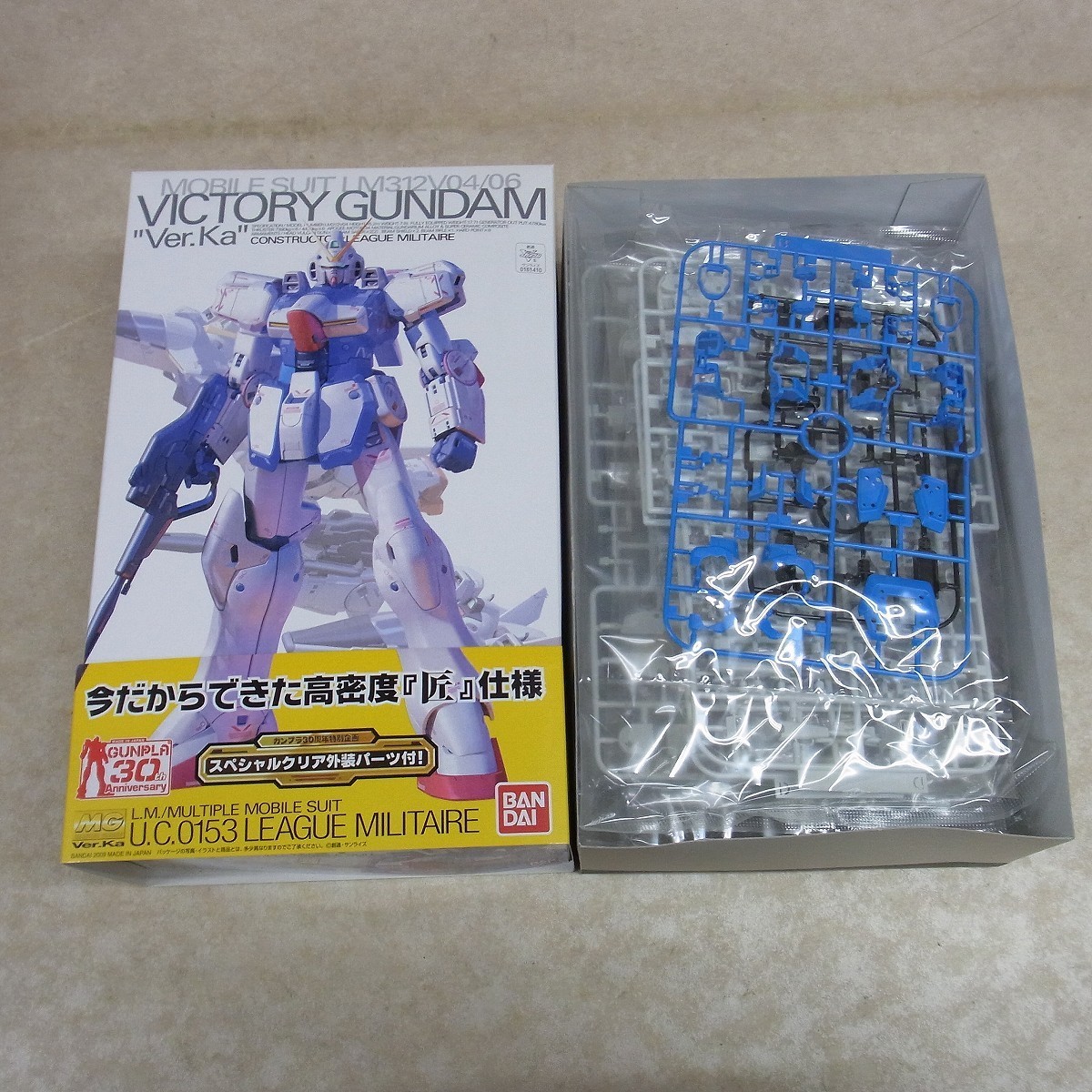 未組立 バンダイ MG 1/100 LM312V04 Vガンダム Ver.Ka スペシャル 未組立 バンダイ MG 1/100 LM312V04 Vガンダム Ver.Ka スペシャル