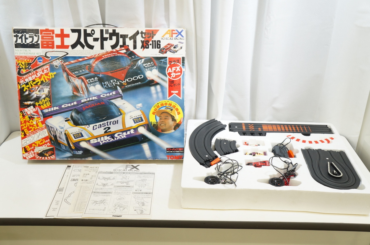 ナイトラン 富士スピードウェイセット XS-116 TOMY ナイトラン 富士スピードウェイセット XS-116 ジャンク
