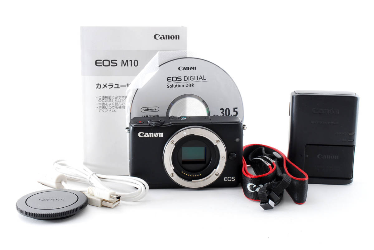Canon キヤノン EOS M10 ボディ ブラック ミラーレス