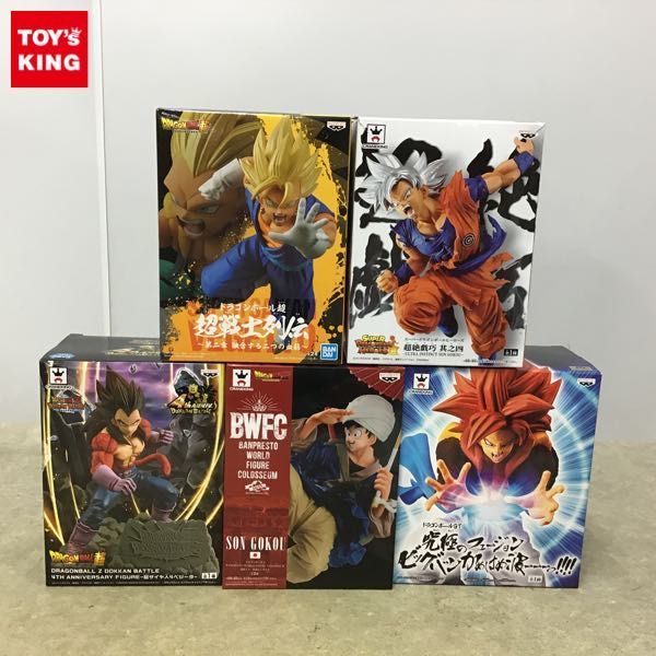 1円～ 未開封含 ドラゴンボール 超戦士列伝 他 超サイヤ人 ベジット